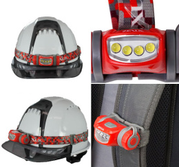 Налобный фонарь Zexus ZX-240PR способ крепления