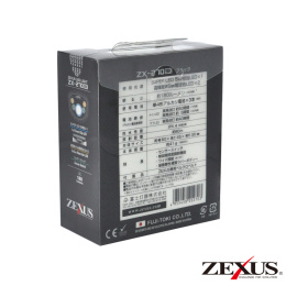 Налобный фонарь Zexus ZX-270BK в упаковке вид сзади