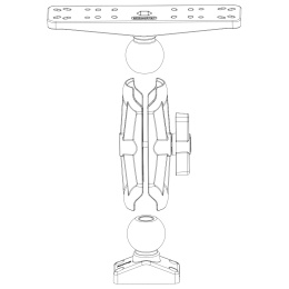 Рычаги шарикового держателя 2.25" 0171