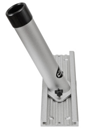 Держатель спиннинга с фиксированным углом - на рельсе вид сбоку