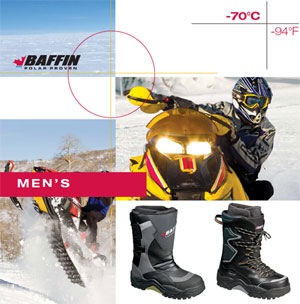 Обувь для снегохода Baffin Обувь для снегохода Baffin