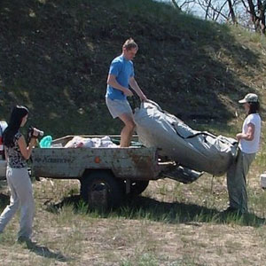транспортировка катамарана