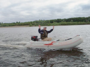 на воде
