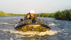 Надувная ПВХ лодка Badger Hunting Line 300