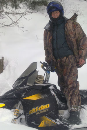 Гусеница Camoplast на снегоходе Ski-Doo