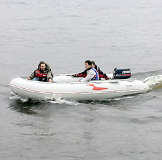 Надувная лодка модели SportLine 430