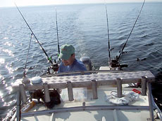 важно знание места и правильная техника рыбалки, а вовсе не «навороченная» лодка или дорогая удочка