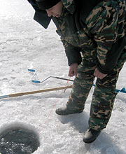 Сеть под лед