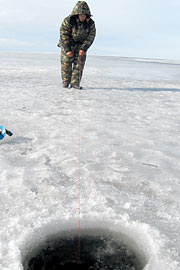 Сеть под лед