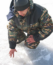 Сеть под лед