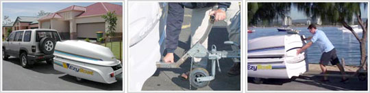 корытообразная и плоская форма днища придает ей небольшую осадку и высокую остойчивость.