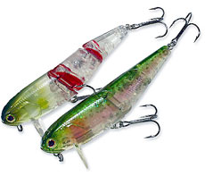 чрезвычайно живая и реалистичная игра, копирующая поведение пескариков или другой мелочи, за которой любит охотиться окунь