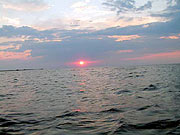 Почти дома - устье реки Волхов.