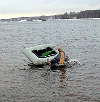Санки — спасалки!