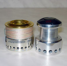 новоиспеченной шпуле Quick-а были сделаны специальные отверстия 