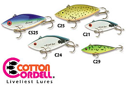 Рыболовные приманки COTTON CORDELL
