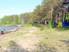 Мыс Орёл &ndash; Общее место сбора и отдыха рыбаков Южной Ладоги.