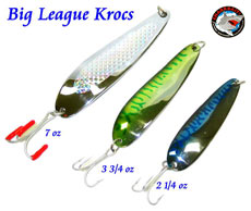 Блесны для ловли взаброс