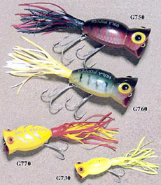 Компания Fred Arbogast Lure Company продолжает здравствовать и уже порядка 75 лет радовать рыболовов всего света массой уловистых и симпатичных приманок