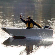Образец рыболовной лодки