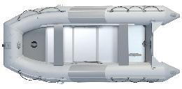 Лодка Badger HD430 R3 (Серый)