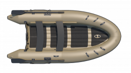 Лодка Badger ARL390 (Олива)
