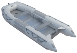 Лодка Badger HD390 R3 (Серый)