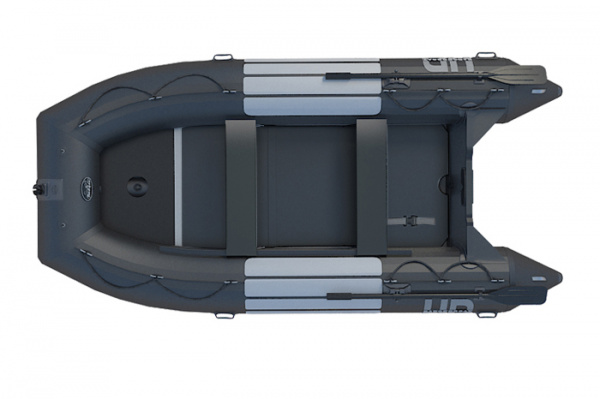 Лодка ПВХ Heavy Duty 370 AL Badger - вид сверху