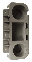 Подстаканник для складного кресла Folding, серый - вид сверху