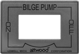 Трехпозиционный переключатель помпы, рамка 