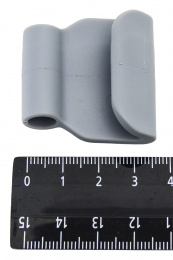 Крепление тента на лодку (крючок) - вид сбоку