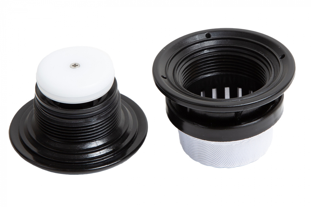 Воздушный клапан Bravo 2005 черный с защитной сеткой