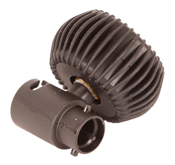 Проходной манометр для лодки SP90/В,  1,0 бар - вид сзади