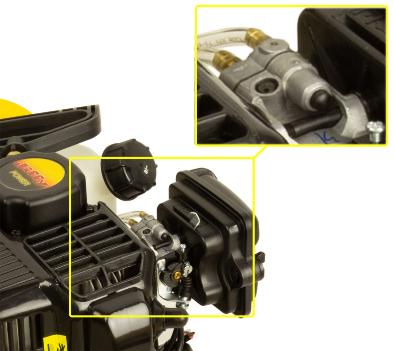 Мотоледобур JIFFY 30 - карбюратор