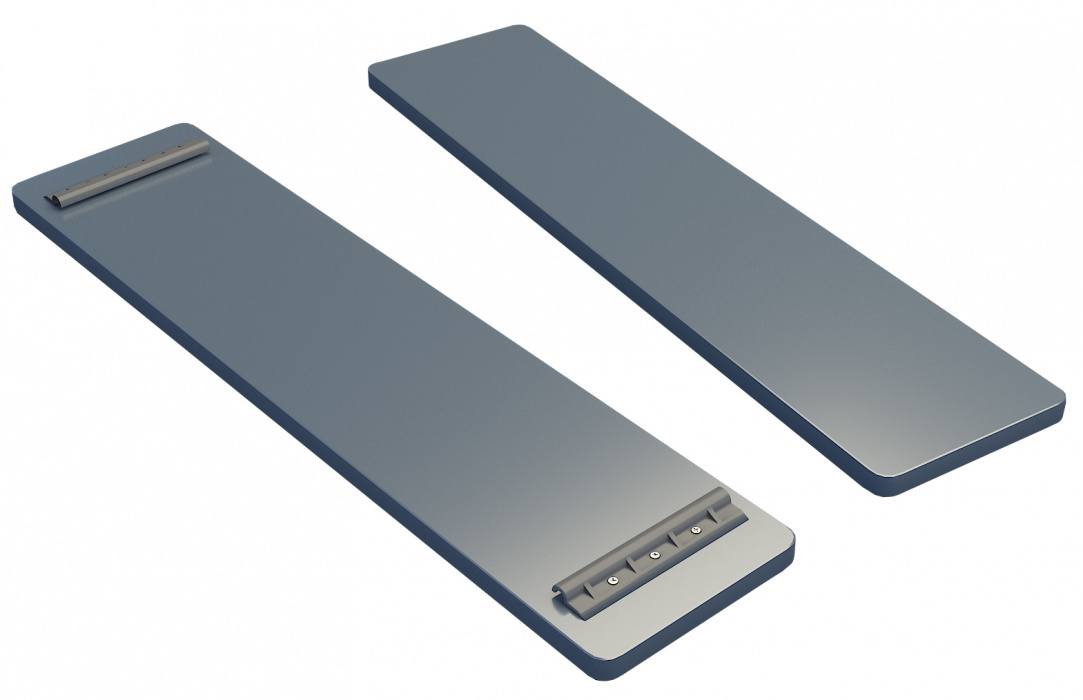 Банка для лодки  Баджер серая