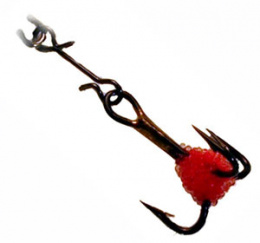 Один из тройников с трехцветной каплей