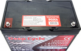 Аккумулятор Marine Deep Cycle AGM 12V 90Ah - вид сверху
