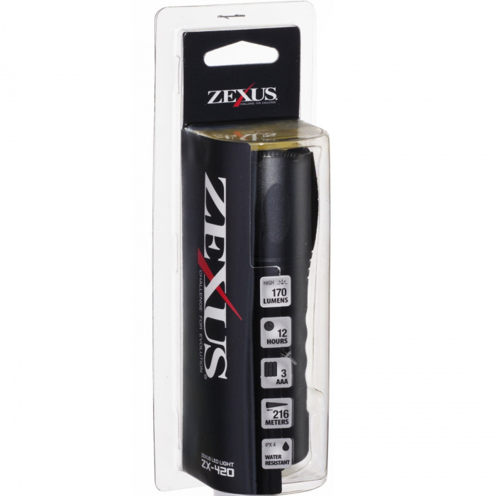 Фонарь Zexus ZX-420 в упаковке Фонарь Zexus ZX-420 в упаковке