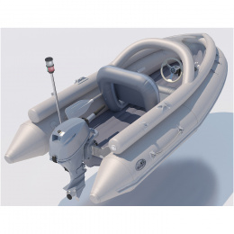 Фальшборт ARL штормовой (с укрытием) (Серый, 390) Фальшборт ARL штормовой (с укрытием) (Серый, 390)