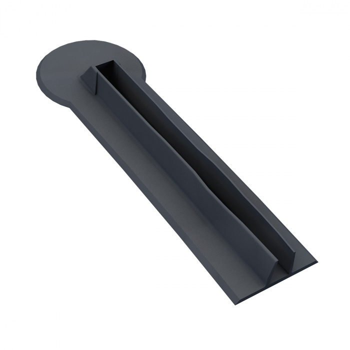 Фиксатор транца 25 мм, черный - общий вид