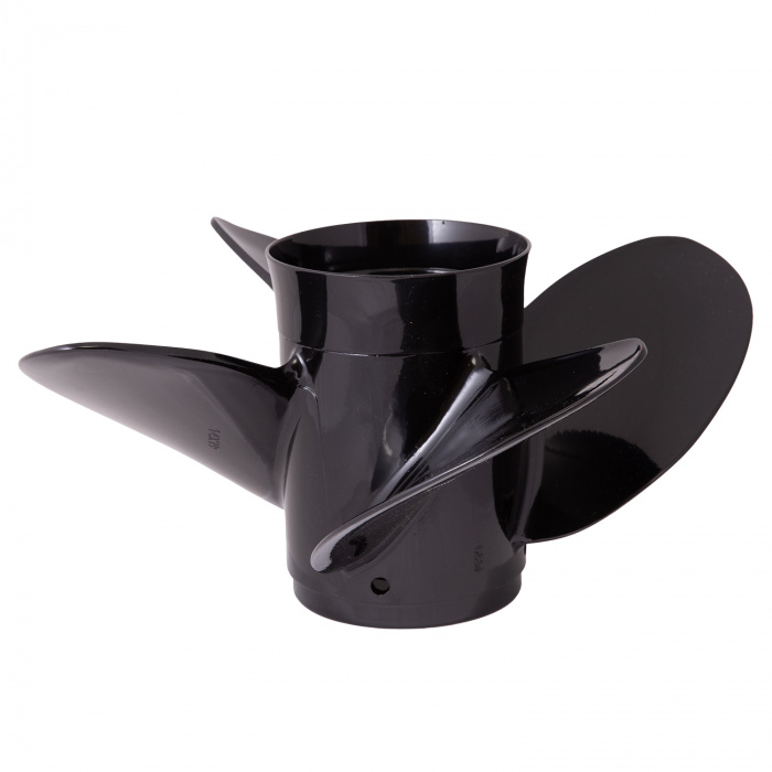 Лодочный винт алюминиевый Hustler LE-1515-4 - вид сбоку