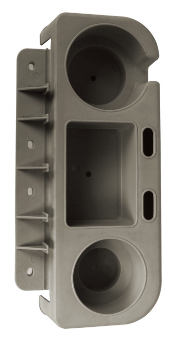 Подстаканник для складного кресла Folding, серый - вид сверху