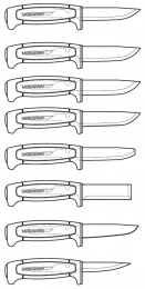 Нож Morakniv Robust - общая линейка