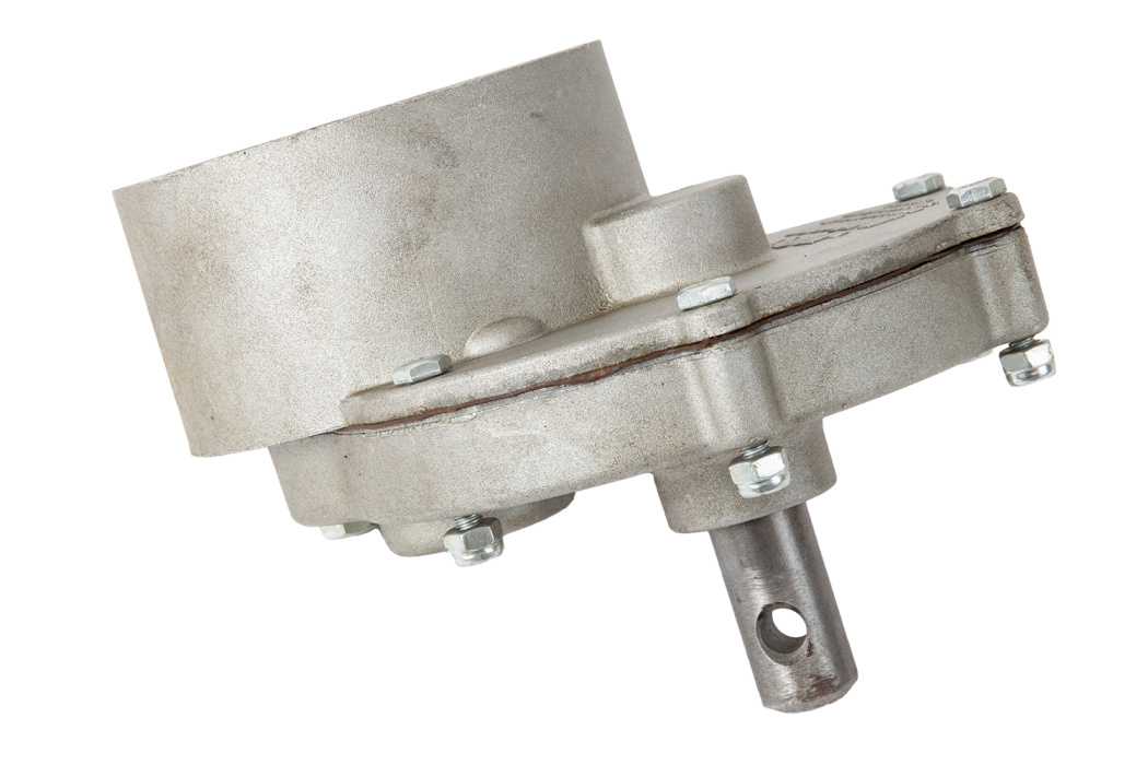 Редуктор 3Х мотоледобура Jiffy - вид сбоку