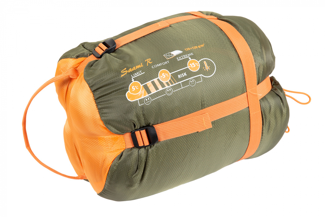 Спальный мешок-одеяло Saami R (до –15С) - компрессионный мешок