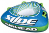 Ватрушка для катание на воде Slide - вид сзади