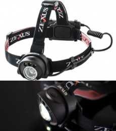 Налобный фонарь Zexus ZX-340