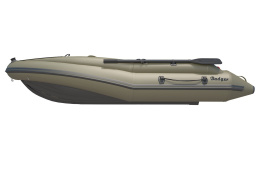 Лодка Badger ARL390 с штормовым бортом (Олива)