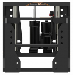 Регулируемый транец гидравлический (вынос 200 мм) до 400 лс - вид спереди