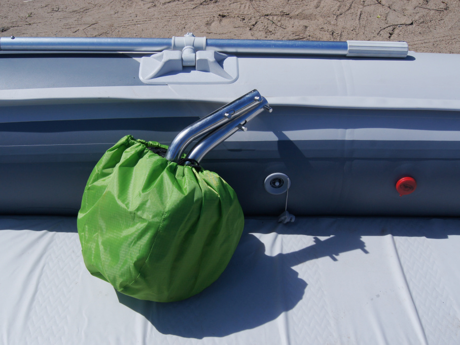 Транцевые колеса на лодку (110 - 140 kg) - сумка